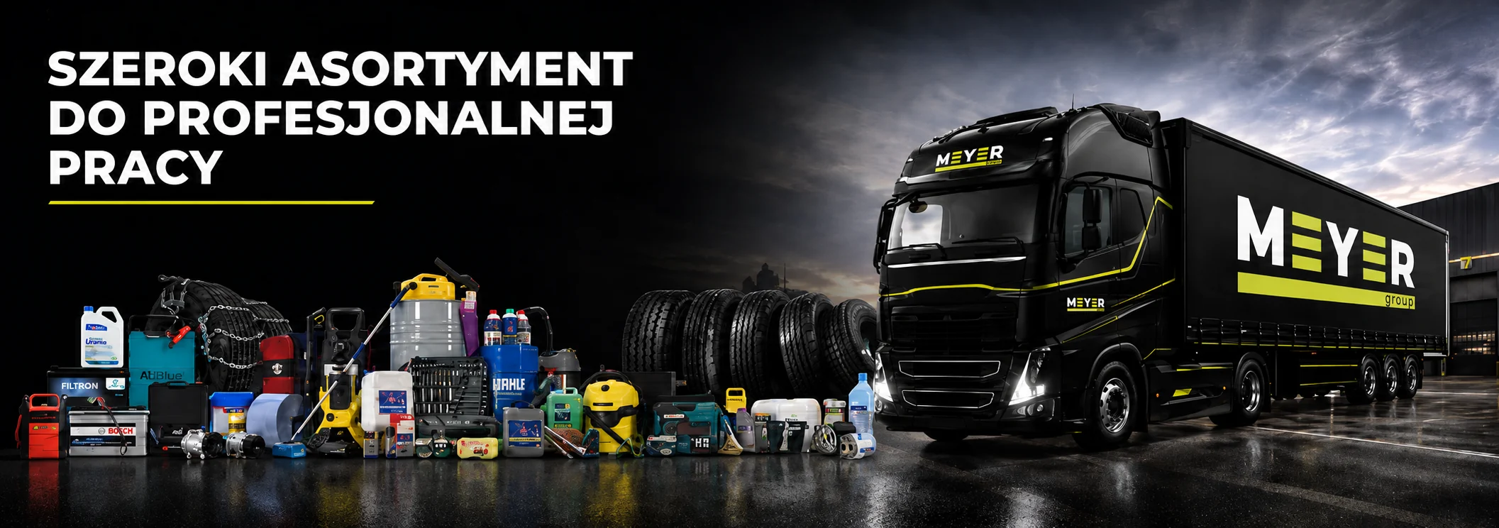 Szeroki asortyment produktów MEYER Group